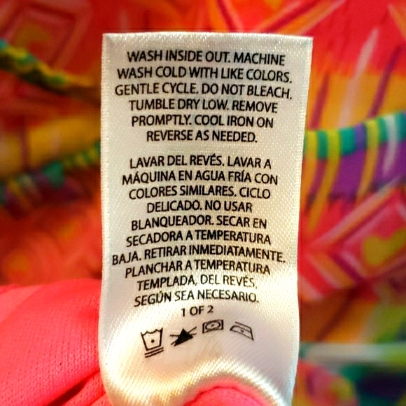 George Multi-Color Blouse with Tank Underneath - Picture 11 of 11